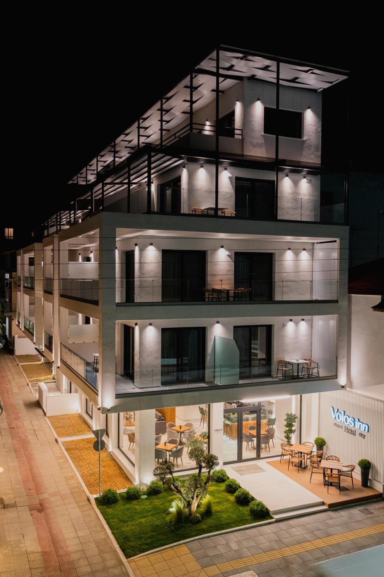 Volos Inn Hotel Eksteriør billede